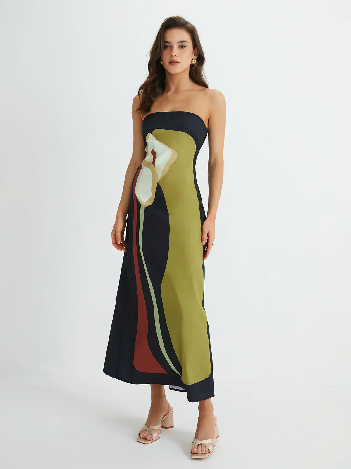 Duttini | Strapless Maxi Dress For Women – Maxi Dresses Collection