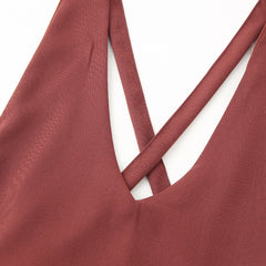 Damiana | Women's V-Neck Elegant Maxi Dress