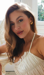 Noelle | Women'S Gold Shell Earrings