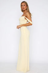 Lemon Blossom Maxi Dress