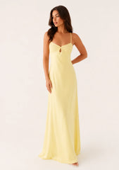 Joanie Maxi Dress - Yellow