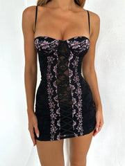Lucy's NEPTUNE MINI DRESS BLACK