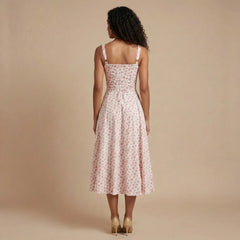 Eden Corset Midi Dress