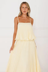 Real Deal Crop Top Yellow