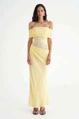 Sienna Ruched Maxi Dress