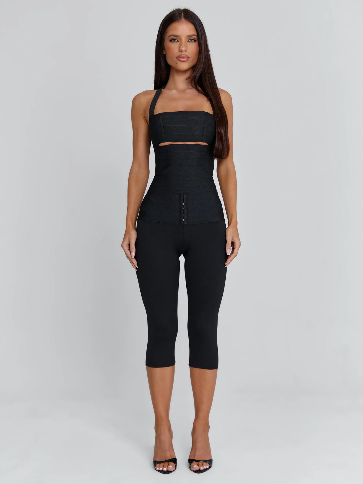Lucy's KARNE CAPRI JUMPSUIT BLACK