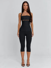 Lucy's KARNE CAPRI JUMPSUIT BLACK