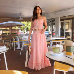 Sienna Ruffle Maxi Set