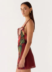 Camilla Cowl Mini Dress Cuba