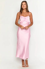 Bella Pink Maxi Dress