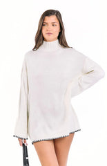 Flynn Cream Sweater Dress