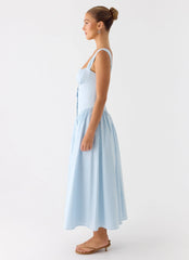 Emmalina Midi Dress Blue