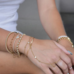 Elysia Hart Armband | 18K Goud