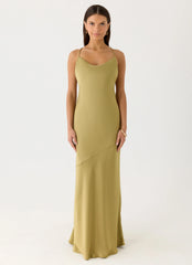 Darius Maxi Dress Olive