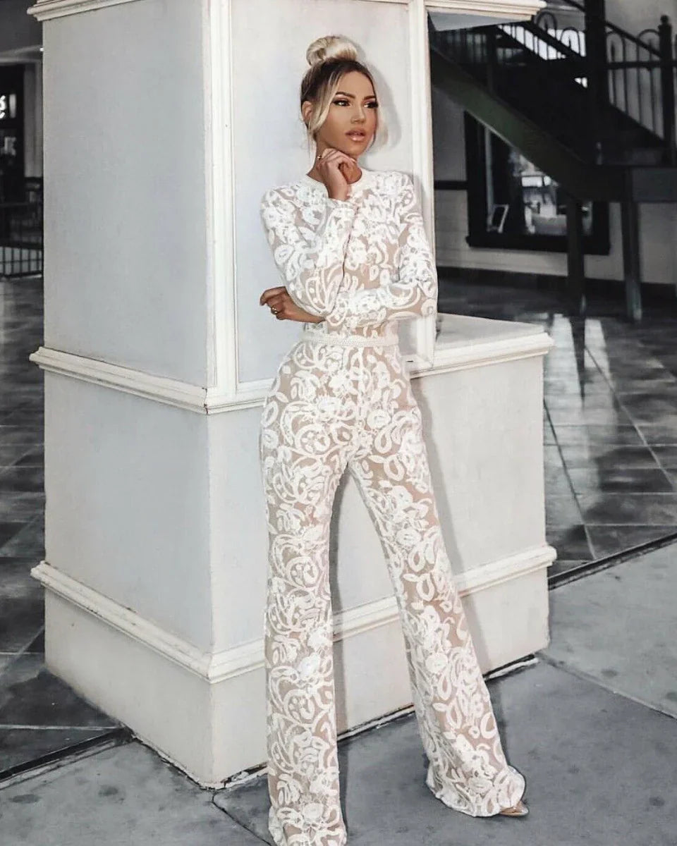 Duttini | Defined Waist Jumpsuit