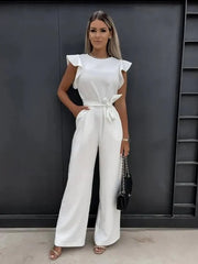 Isabella Ruffle Jumpsuit