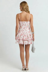 Pink Tea Society Mini Dress