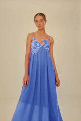 Marina Fish Maxi Dress