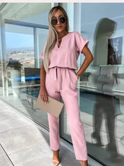 Solace Keyhole Wrap Jumpsuit