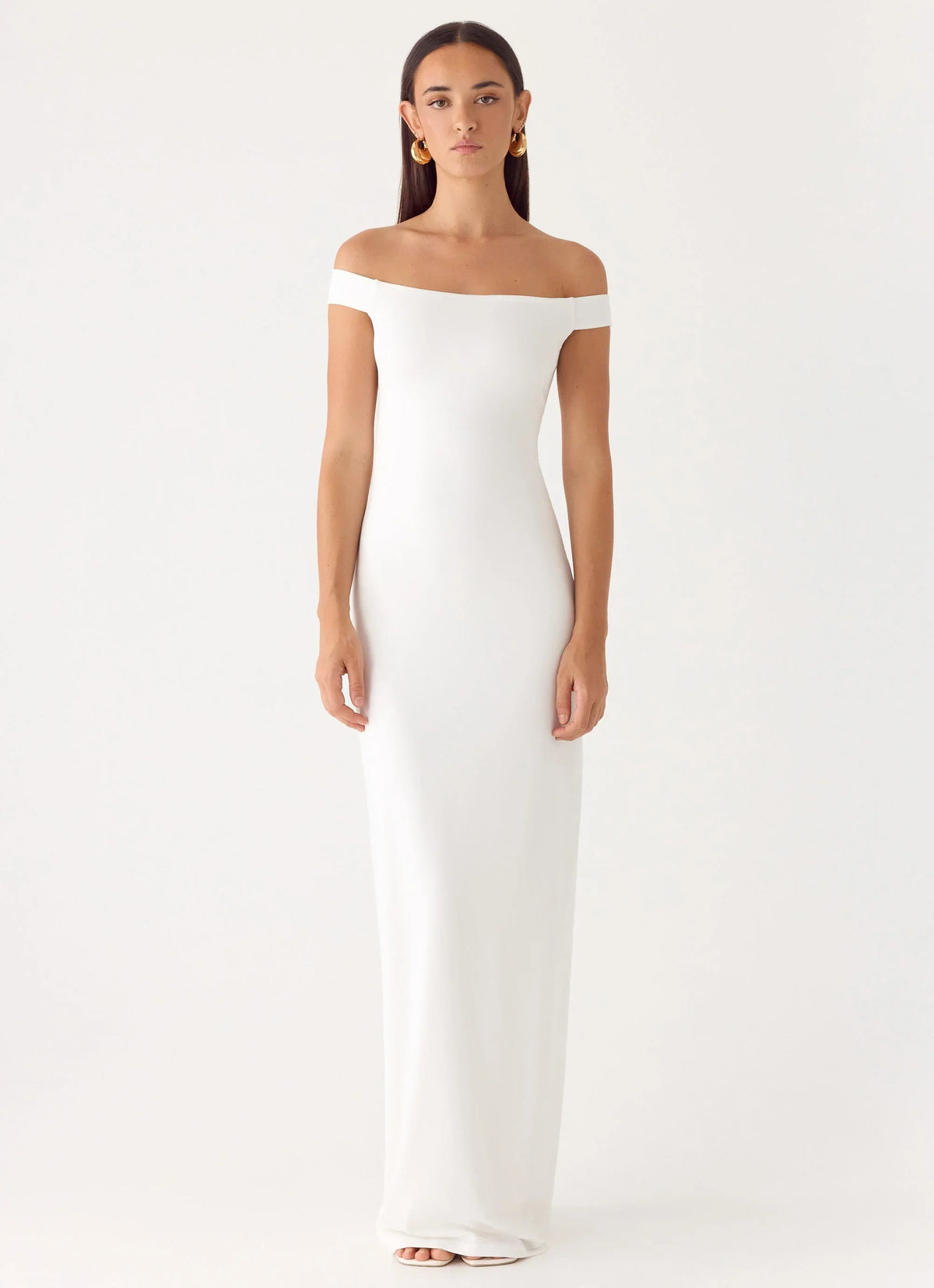 New Intentions Maxi Dress White
