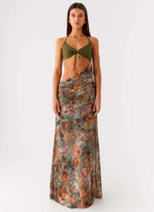 Overgrown Maxi Dress - Vintage Blossom