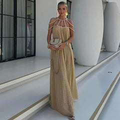 Artemis Braided Maxi Dress