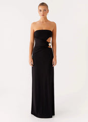 Anetta Maxi Dress - Black