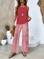 Sienna Layered Pants Set