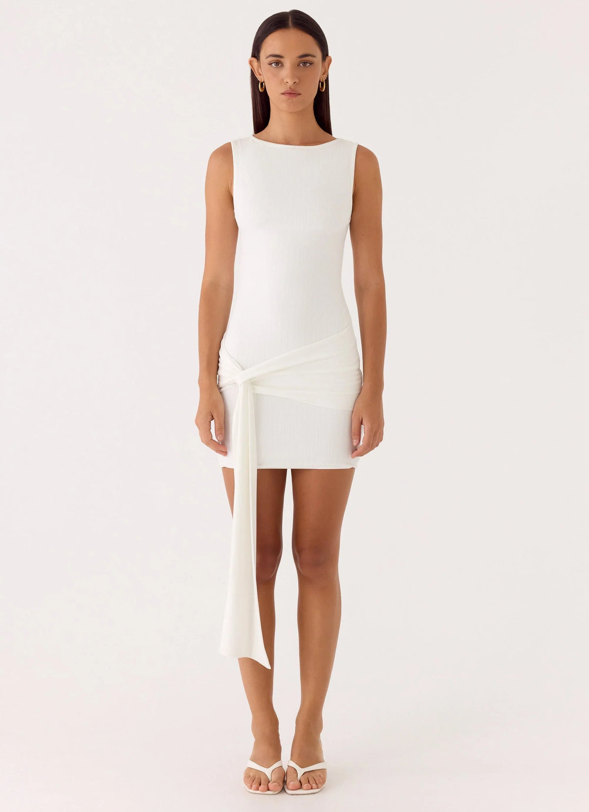 Everly Mini Dress White