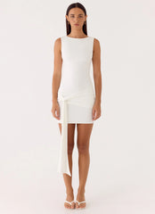 Everly Mini Dress White