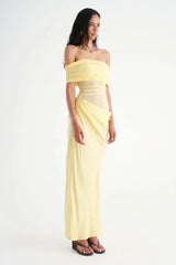 Sienna Ruched Maxi Dress