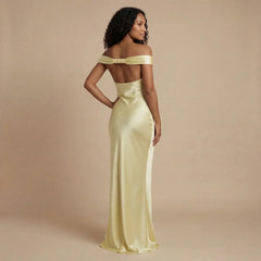 Gabrielle Ruched Maxi Dress